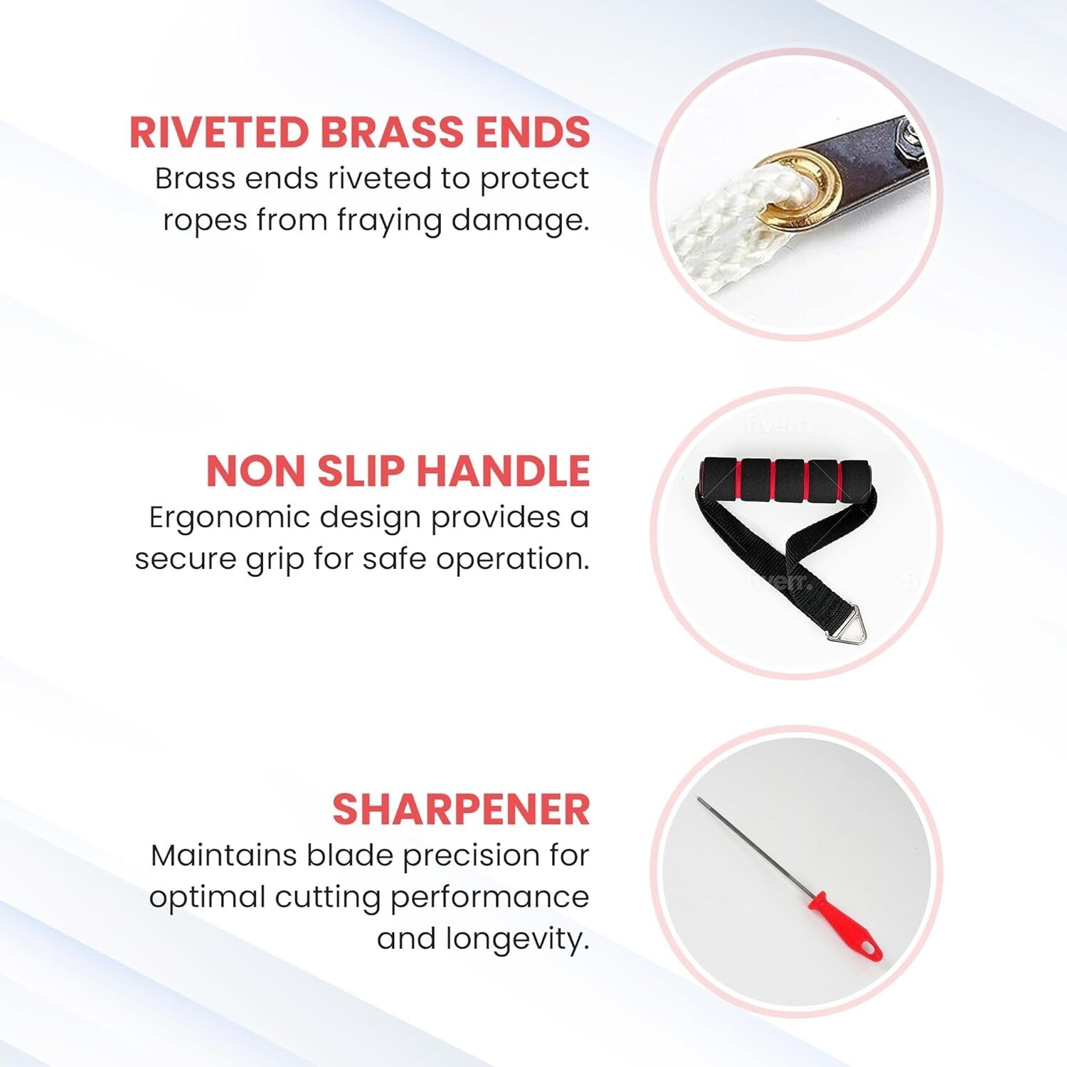 48” High Reach Tree Limb Hand Saw with Ropes & Pouch - Effortless Branch Cutting