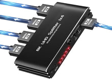 Load image into Gallery viewer, Multi-Device HDMI Splitter 1 in 4 Out - Supports Gaming Consoles &amp; 3D Content