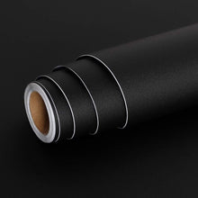 Load image into Gallery viewer, Versatile Waterproof Black Peel and Stick Wallpaper – Ideal for Any Room Upgrade