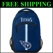 Load image into Gallery viewer, Lightweight Tennessee Titans Backpack with Secure Zippers and Mesh Pockets