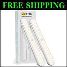 Load image into Gallery viewer, Energy-Efficient Motion Sensor Lights - 78 LEDs for Easy Indoor Illumination