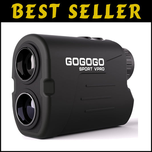 Gogogo Sport Laser Rangefinder with Slope & Pin-Seeker - Outdoor Precision Tool