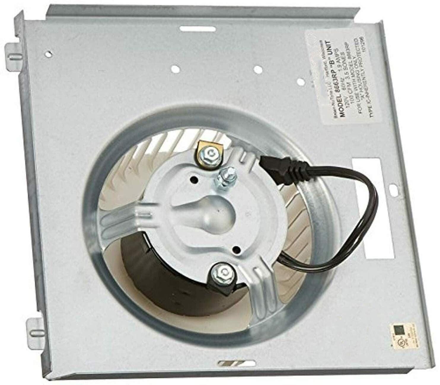 Efficient 1550 RPM NuTone Motor 8663RP for Reliable Ventilation Fan Performance