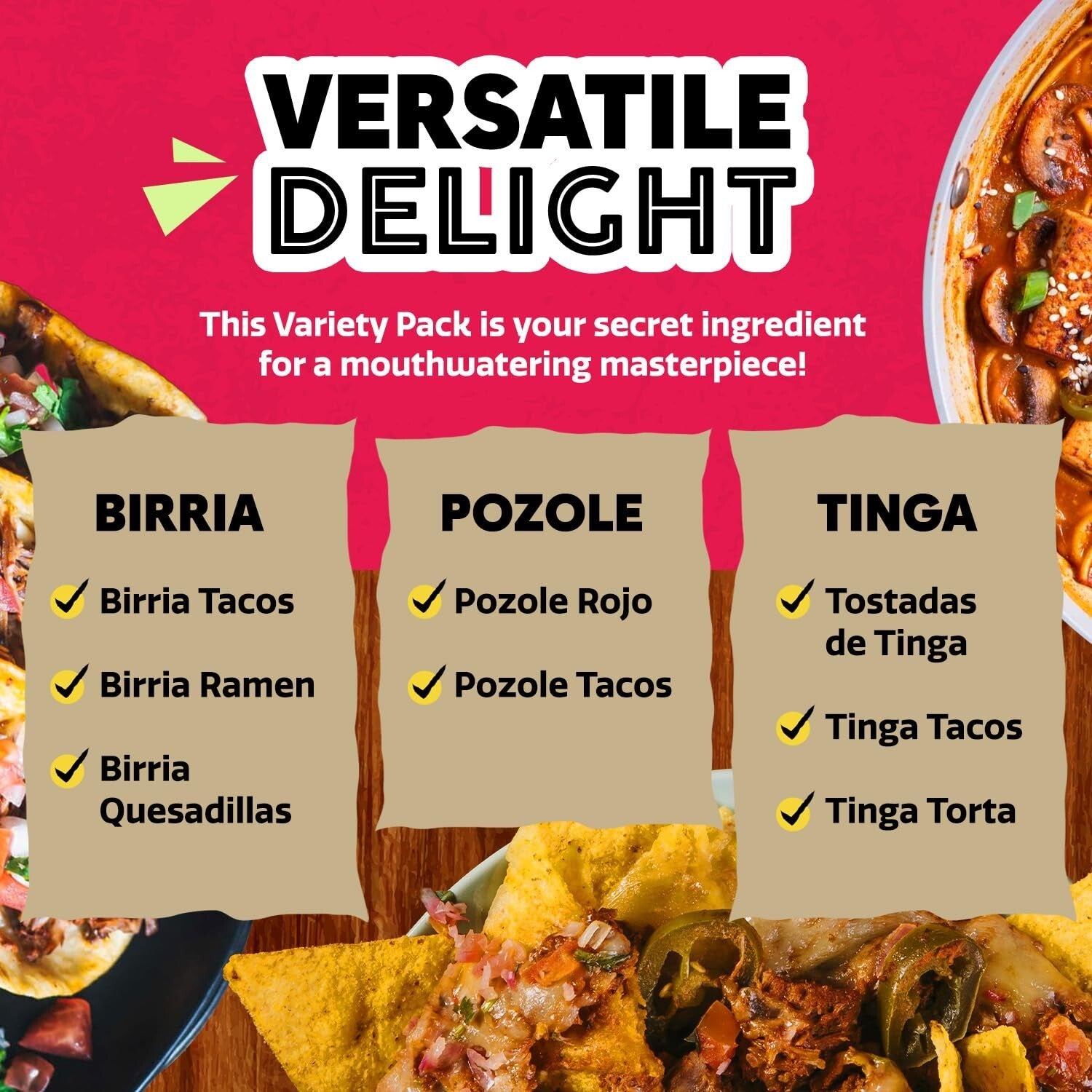 Gourmet Mexican Spice Mix - Pozole, Tinga & Birria Bombs for Restaurant Dishes