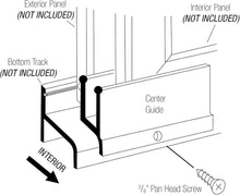 Load image into Gallery viewer, Complete Chrome Parts Kit for Framed Sliding Shower Doors - Upgrade Made Easy