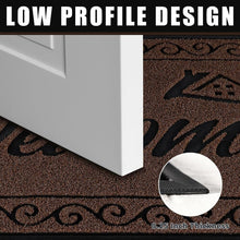 Load image into Gallery viewer, Elegant Striped Welcome Mat, 36x24 Inch Easy Clean for High Traffic Areas