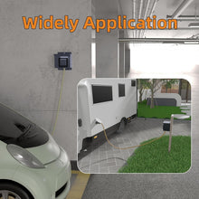Load image into Gallery viewer, Weatherproof 30 Amp RV Outlet Box with Circuit Breaker - Durable &amp; Lockable