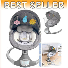 Load image into Gallery viewer, Jool Baby Nova Electric Swing - Bluetooth &amp; Remote-Controlled Newborn Soother