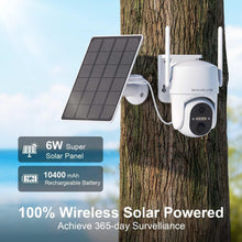 Load image into Gallery viewer, Wireless 2K HD Solar Security Camera with Remote Control &amp; Night Vision - 2 Pack