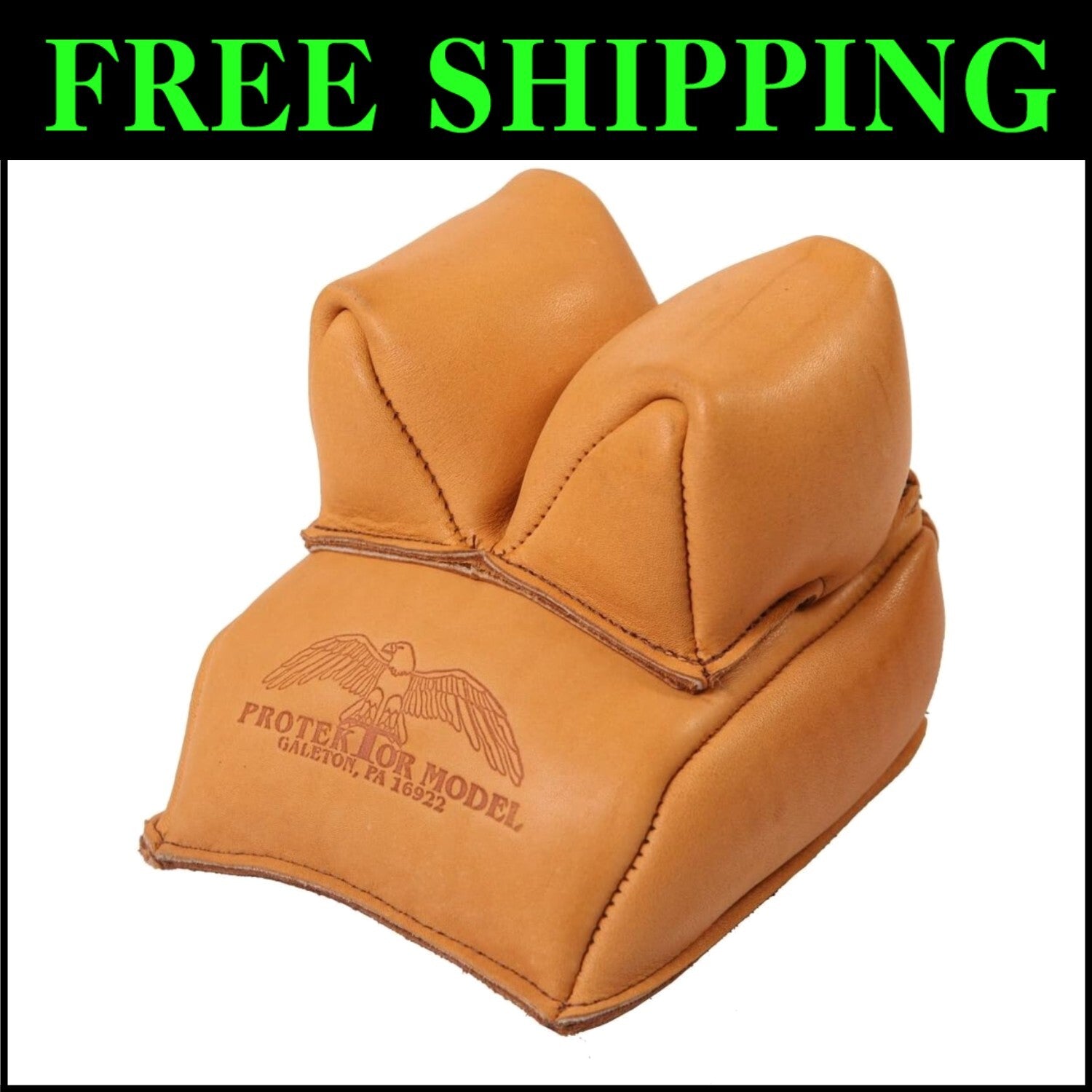Durable Rabbit Ear Rear Bag: Sand-Filled for Unmatched Stability in Shooting