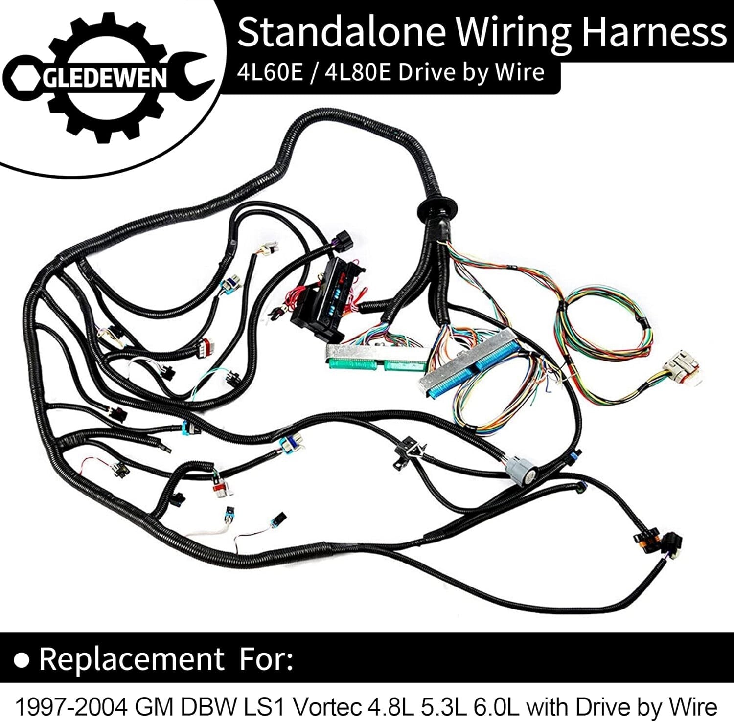 Durable Engine Wiring Harness for GM LS1 Vortec - 60-Month Warranty Included
