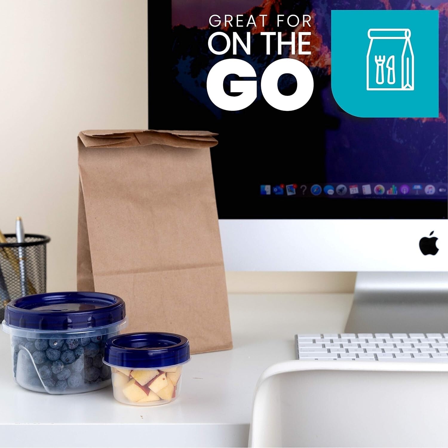 Dishwasher Safe 120 Pack Stackable Deli Containers - 16 oz Variety for All Uses