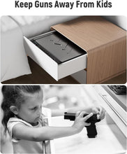 Load image into Gallery viewer, Biometric Gun Safe with LCD Display for Quick Access – Compact Handgun Security
