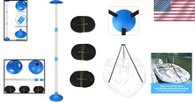Load image into Gallery viewer, Telescoping Boat Cover Support Pole with Webbing Straps - Waterproof Protection