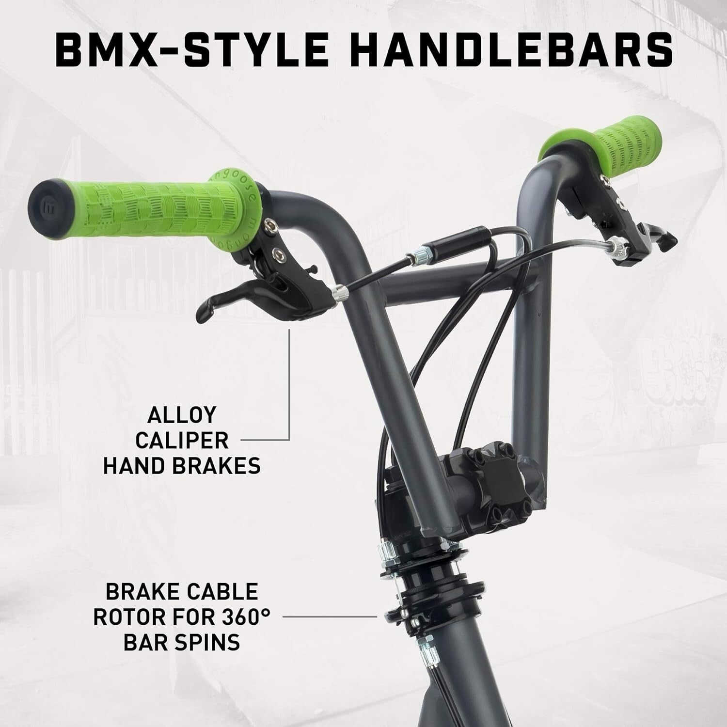 Youth Kick Scooter with 12-Inch Tires & Rear Axle Pegs - Fun Outdoor Ride