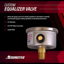 Load image into Gallery viewer, Liquid-Filled 1.5'' Fuel Pressure Gauge with 0-15 PSI Range, Precise Readings
