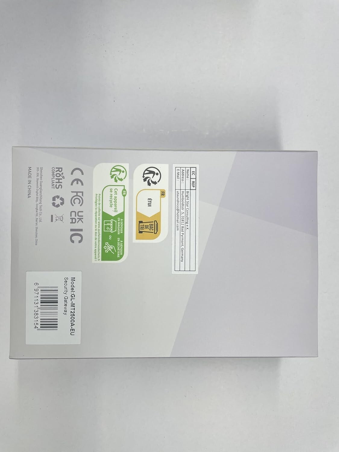 Compact Beryl AX Travel Router with OpenVPN & WireGuard - Perfect for Travelers