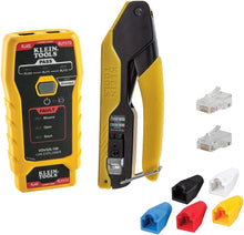 Load image into Gallery viewer, Professional LAN Tester Kit with Crimping Tool for Secure Cable Installations