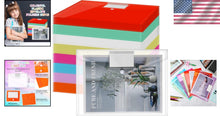 Load image into Gallery viewer, Waterproof 100 A4 Size Clear Envelopes - Versatile Document Storage Solution