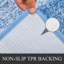 Load image into Gallery viewer, Soft and Absorbent 4-Piece Non-Slip Bath Rug Set with Machine Washable Design