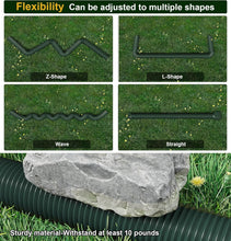 Load image into Gallery viewer, Sturdy Rain Gutter Downspout Extensions - 4 Pack for Effective Drainage