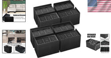 Load image into Gallery viewer, 8 Pack Heavy Duty Bed Risers, 5-Inch with Wide L Shape for Furniture Stability