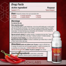 Load image into Gallery viewer, Convenient Roll-On Pain Relief with Capsaicin for Arthritis - Non-Greasy Formula