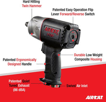 Load image into Gallery viewer, Durable &amp; Ergonomic 1/2-Inch Impact Wrench - Ideal for Automotive Maintenance