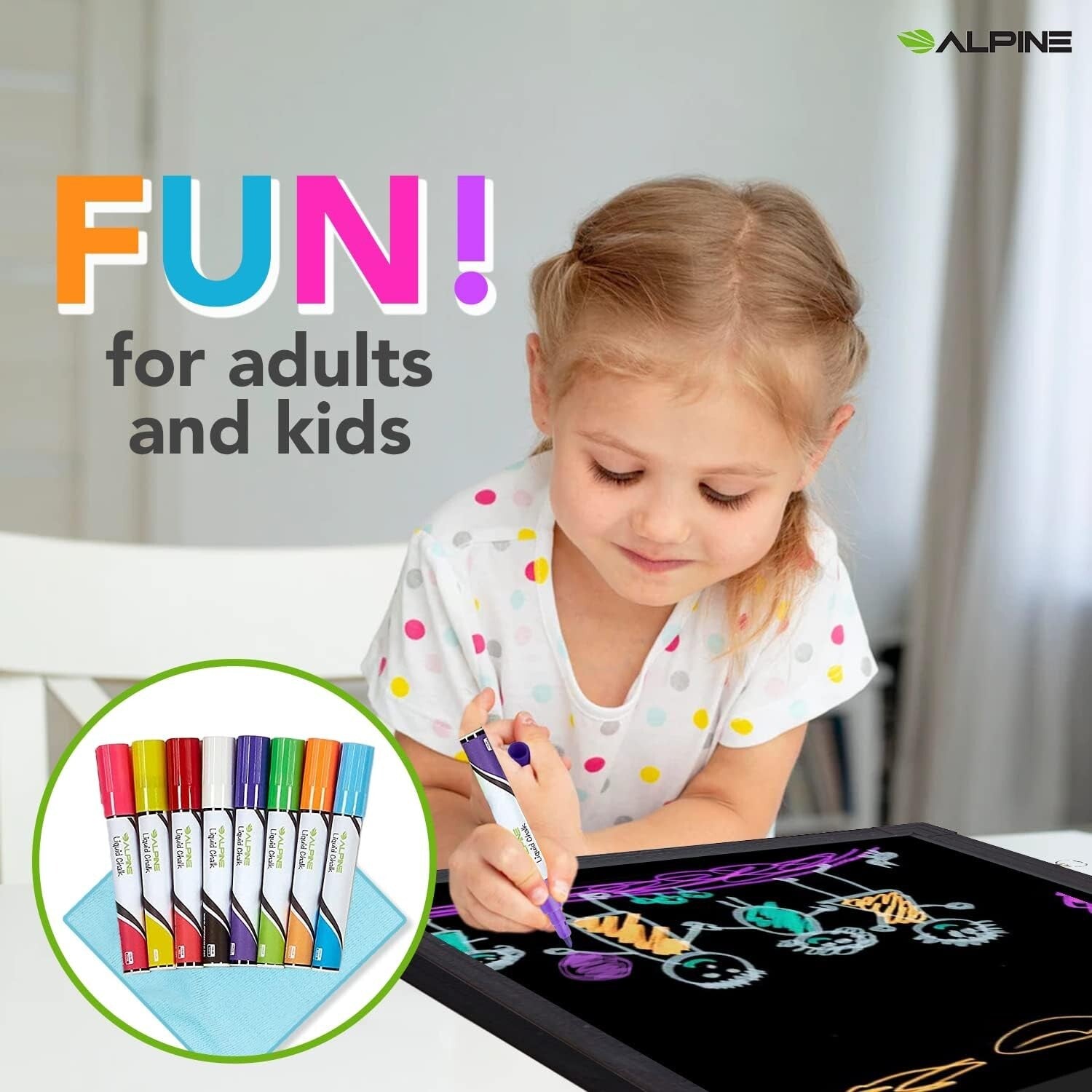 Illuminated Dry Erase Board with 48 Unique Flash Styles - Ideal for Restaurants