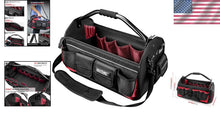 Load image into Gallery viewer, Ergonomic Heavy-Duty Tool Bag with Rotating Handle &amp; Reflective Safety Strips