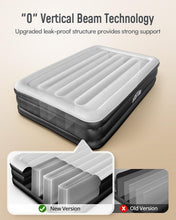 Load image into Gallery viewer, Full Air Mattress with Built-in Pump - 18" Raised &amp; Comfortable Sleeping