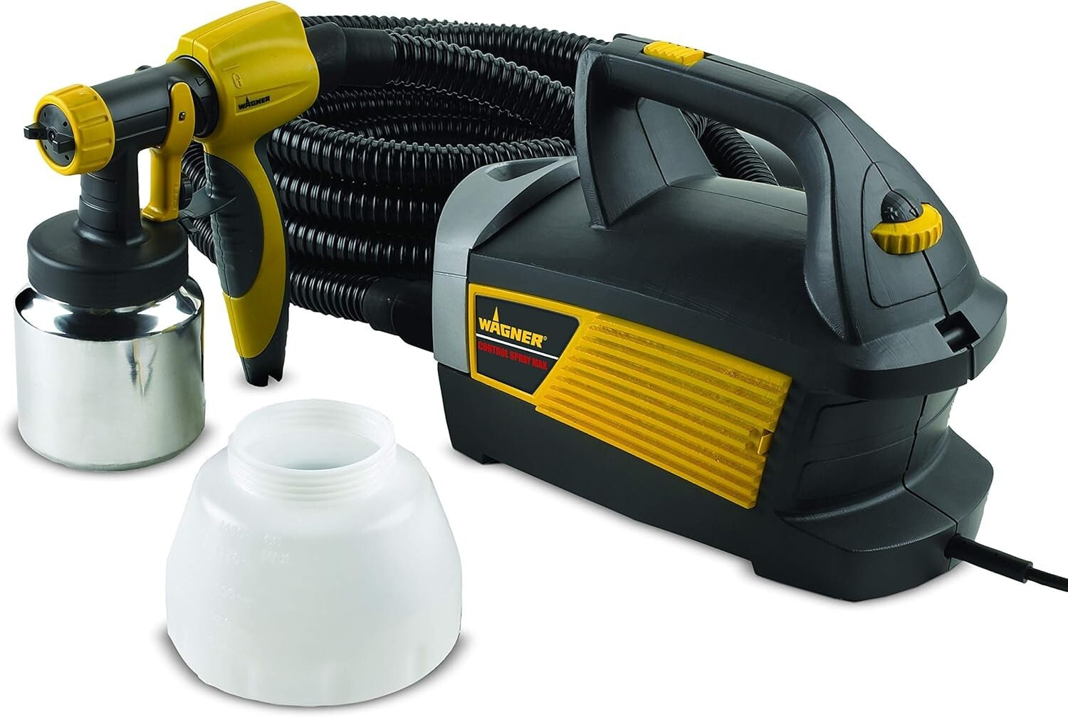 Professional HVLP Paint Sprayer - 5A Power & Fine Finish Control with 3 Patterns