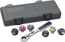 Load image into Gallery viewer, Professional 7-Piece Metric Socket Set with 3/8" Drive - Oil Drain Essentials