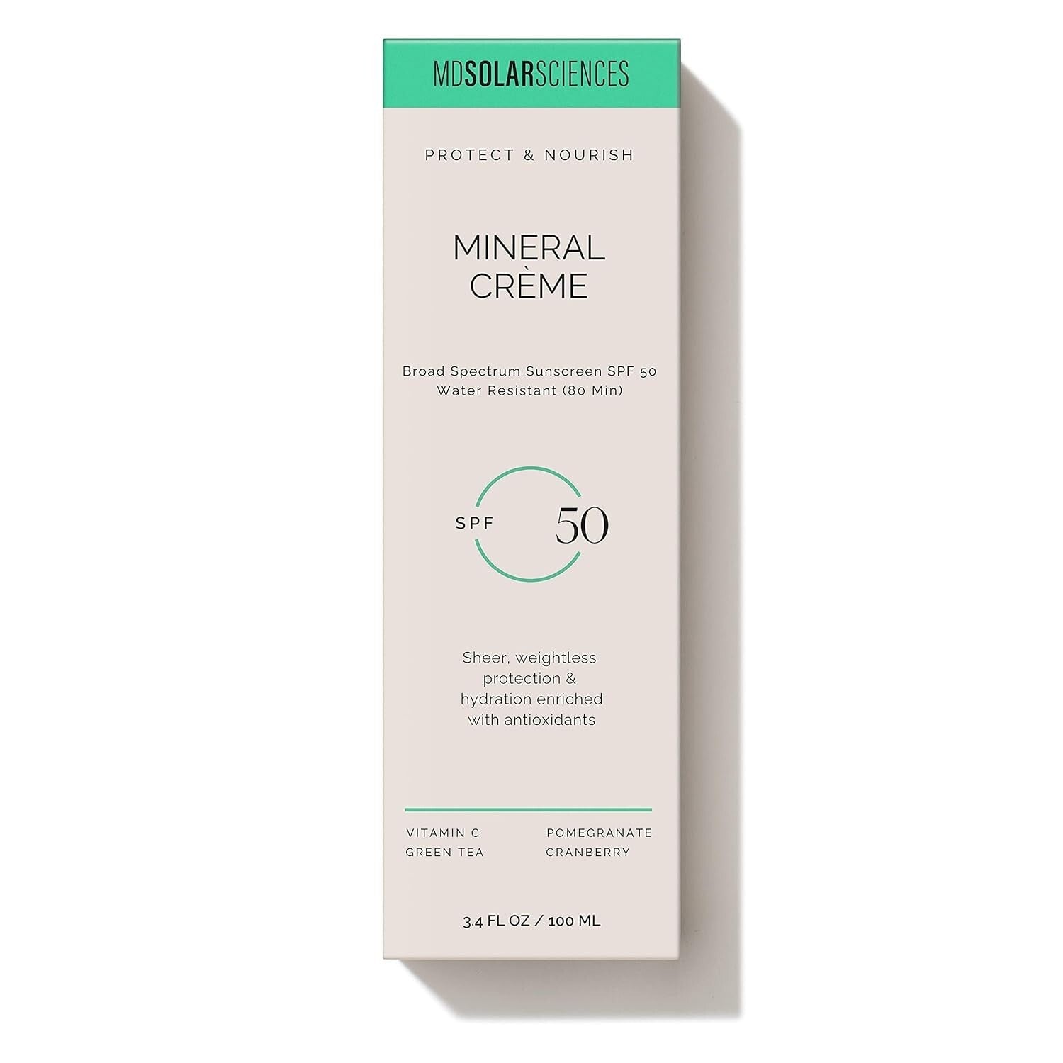 Broad-Spectrum Mineral Sunscreen SPF 50 for Face & Body - 80 Min Water-Resistant