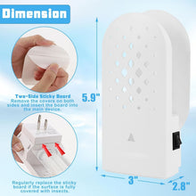 Load image into Gallery viewer, 2-Pack Electric Mosquito Traps with 10 Sticky Boards - Ultimate Indoor Insect...