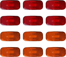 Load image into Gallery viewer, Versatile 12V LED Clearance Light Set - 6 Amber, 6 Red Lights for Trucks and RVs