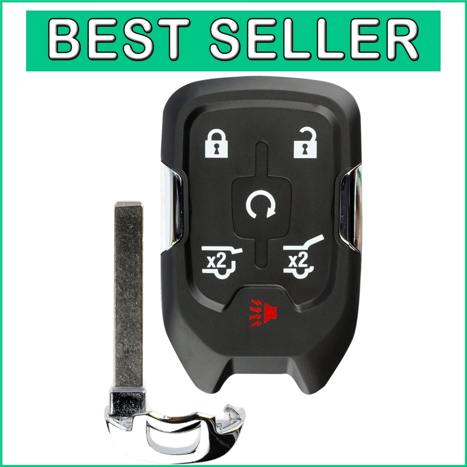 Durable Keyless Entry Remote for Chevy Suburban/Tahoe & GMC Yukon + XL 2015-2020