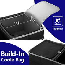 Load image into Gallery viewer, Insulated Leak-Proof Cooler Trunk Organizer - Collapsible Car Storage Solution