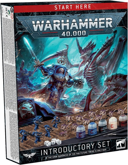 Begin Your Warhammer 40K Journey: 2023 Intro Set with Space Marines and Tyranids