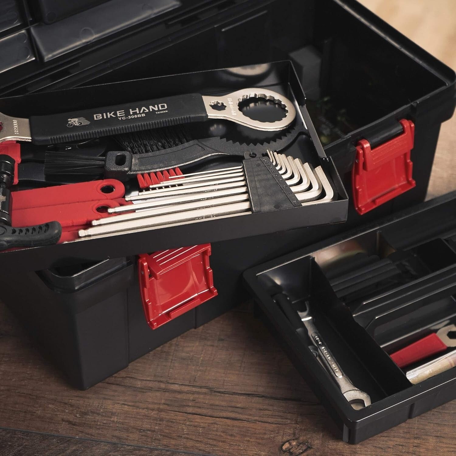 Complete Bicycle Repair Kit - 37 Tools Including Torque Wrench in Storage Case