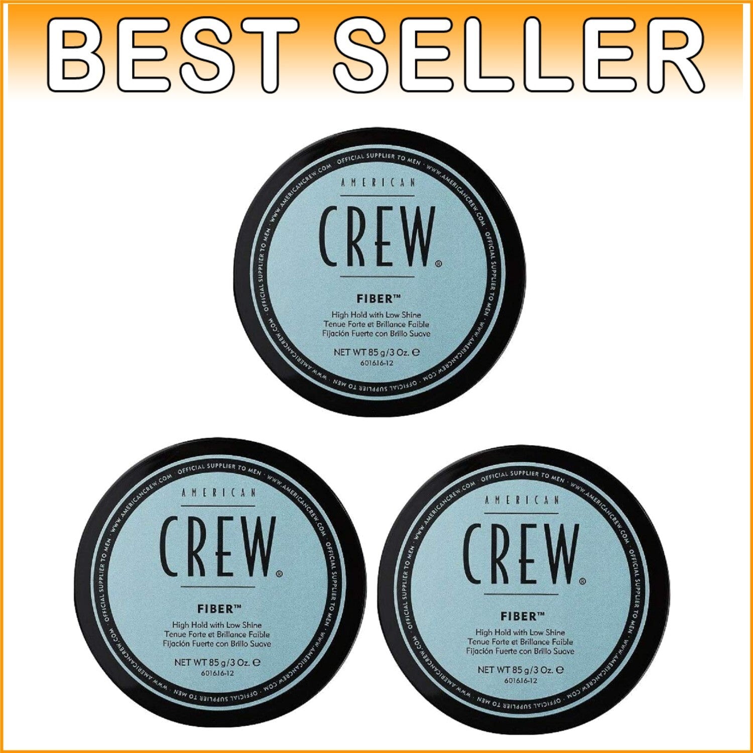 Compact Fiber X 3 Hair Cream - 85G Wax for Ultimate Hair Control & Texture