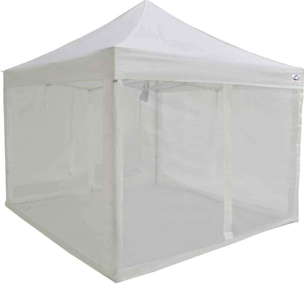 Durable 88'' High Mesh Sidewalls for 10' x 10' Canopies - Protection & Elegance