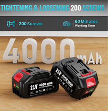 Load image into Gallery viewer, Heavy-Duty 1000 Nm Cordless Impact Wrench with Fast Charger &amp; Storage Case