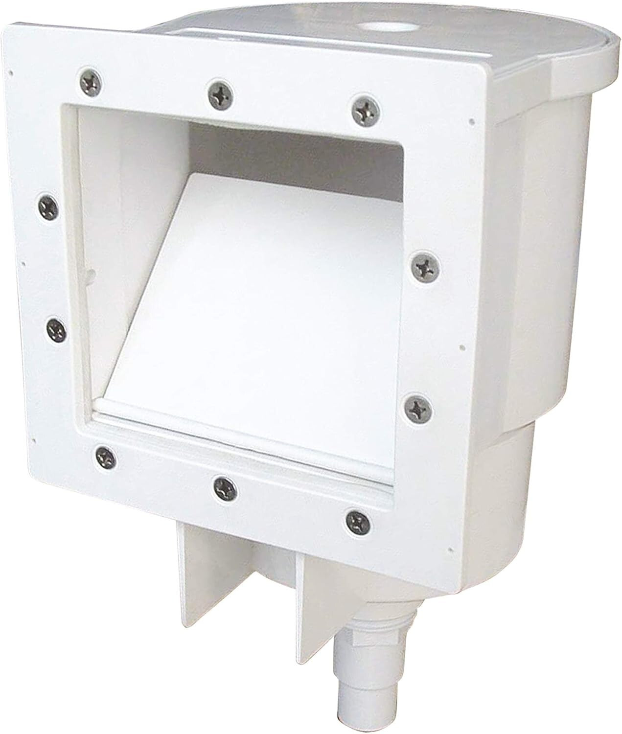 Heavy-Duty Thru-The-Wall Skimmer with Complete Installation Kit, USA Made