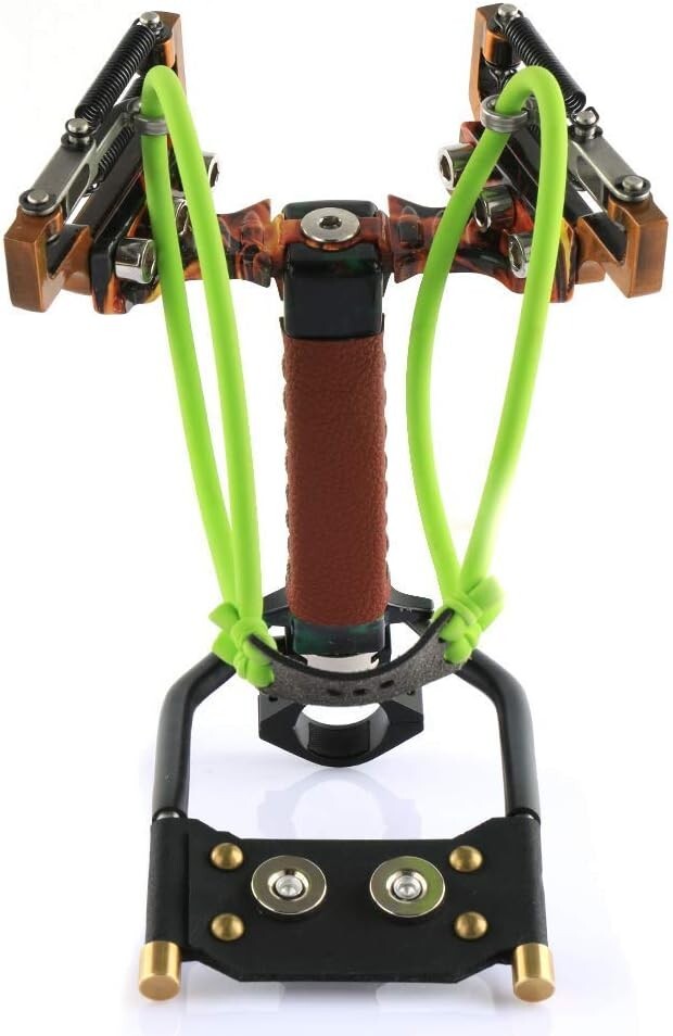 Premium Slingshot with LED Bracket - Ideal for Outdoor Hunting and Competition