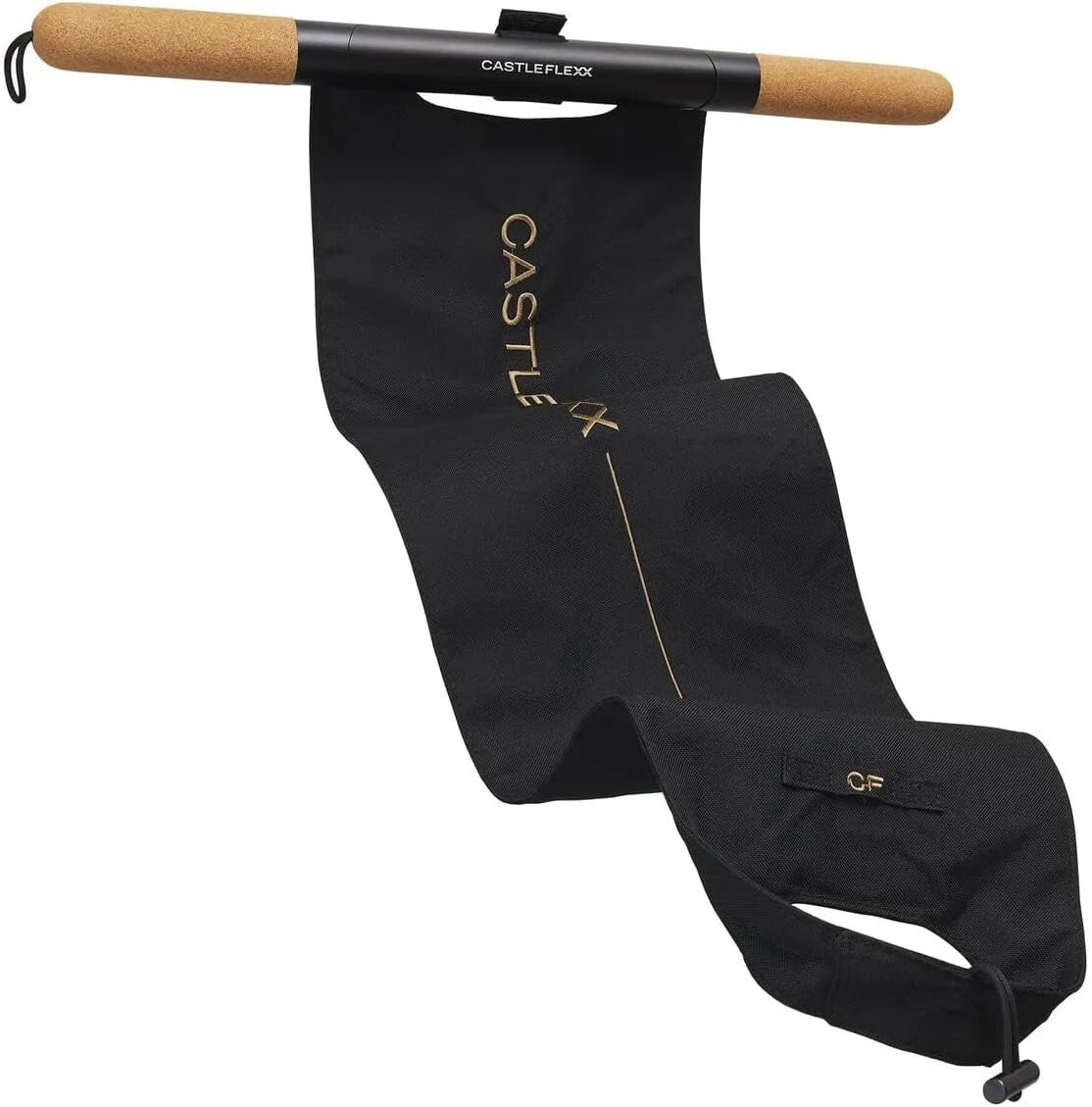 Durable Mobility Stretch Strap with Eco-Friendly Cork for Athletes & Therapists