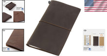 Load image into Gallery viewer, Premium Leather Travel Journal - Compact, Elegant, and Functional Design