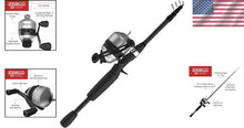 Load image into Gallery viewer, Portable 33 Spinning Reel &amp; Fiberglass 6ft Telescopic Rod - Fishing Convenience