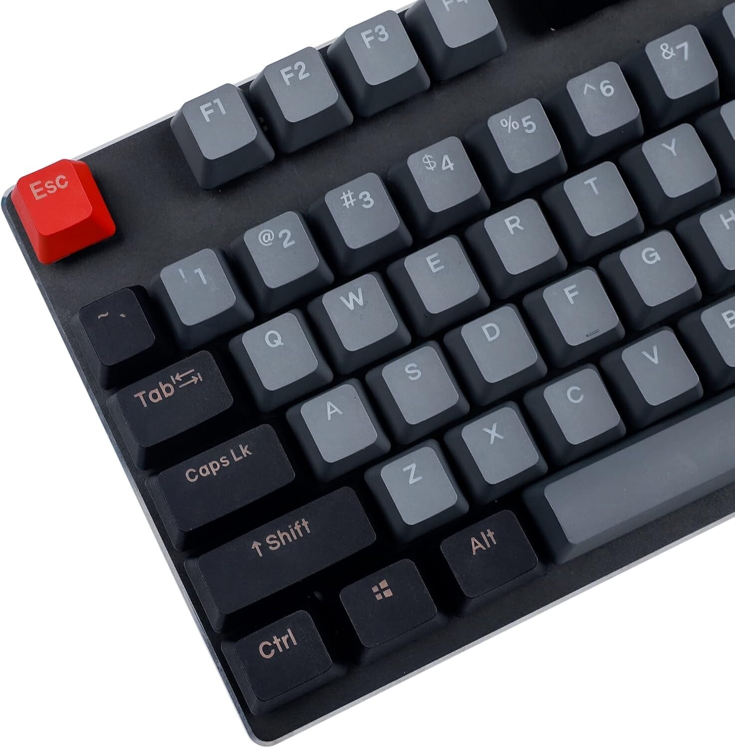 Waterproof Dolch 122 Key PBT Shine-Through Keycap Set for Mechanical Keyboards
