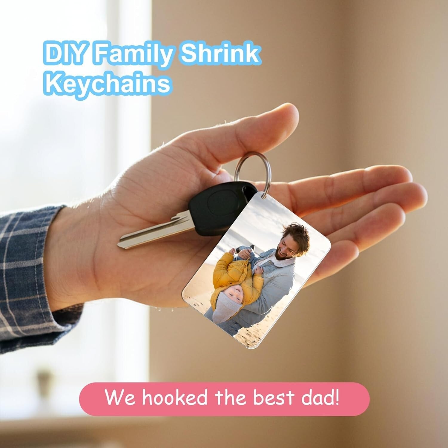 50 Sheets Printable Shrink Plastic - DIY Craft Kit for Creative Projects